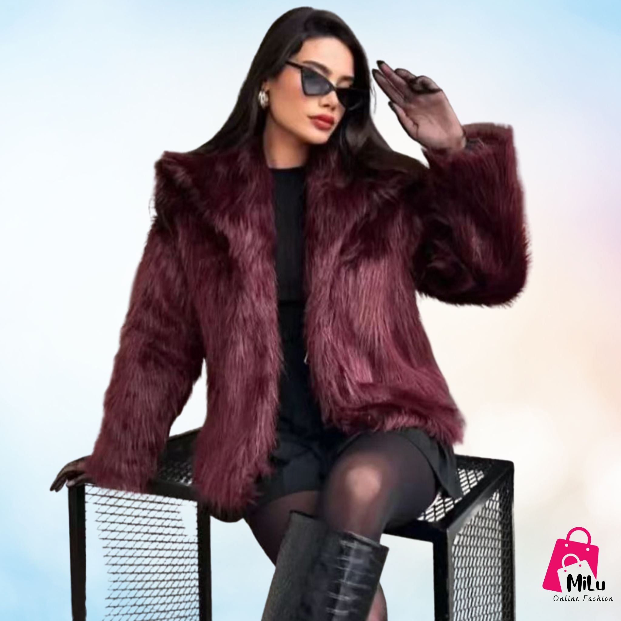 מעיל פרוותי לנשים – Milu