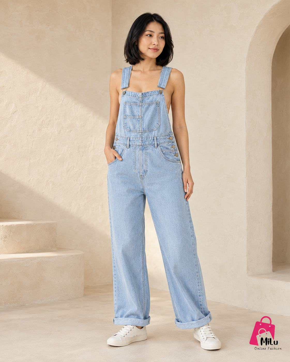אוברול ג׳ינס Denim Muse