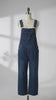 Denim Muse – אוברול ג׳ינס ארוך לנשים בגזרה נינוחה עם כיסים וכתפיות מתכווננות